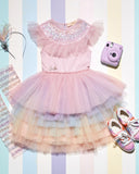 Barbie x Tutu Du Monde 'Rainbow Shine' Tutu Dress