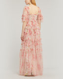 Ruby Bloom Smocked Maxi Gown