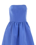 Cornflower Blue Ball Gown