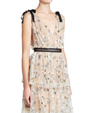 Star Metallic Tulle Dress