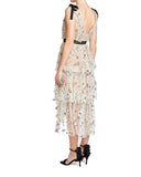 Star Metallic Tulle Dress