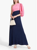 Two-toned Ribbed Didi Dress