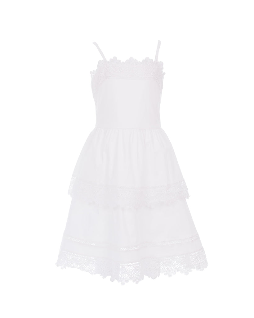 Lace Border Dress