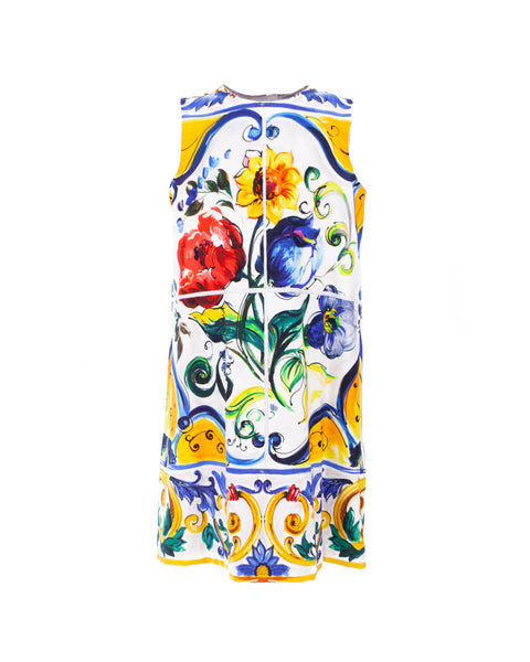 Mini-Me Maiolica Print Dress