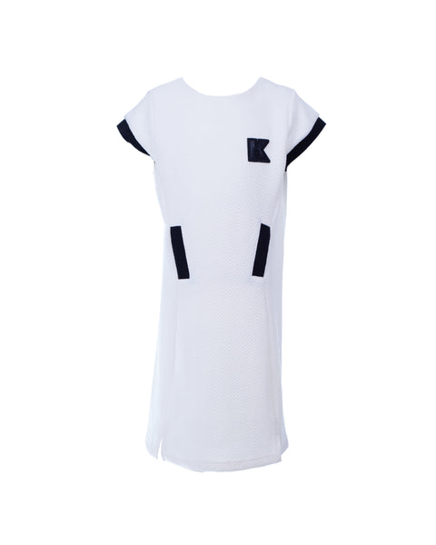 Karl Mini Short-Sleeved Dress