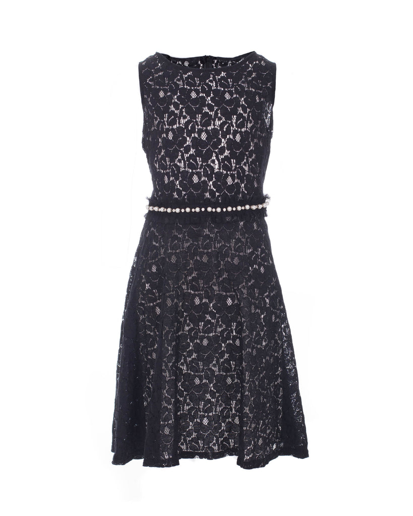 Embelished Lace Party Dress