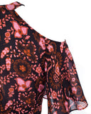 Emile Floral Silk Dress