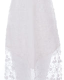Kasia Lace Embroidered Tulle Maxi Dress