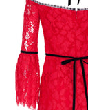 Odette Halter Lace Dress