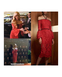 Odette Halter Lace Dress