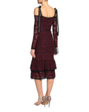 Maura Off-shoulder Lace Dress