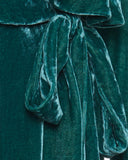 Ali Long Velvet Robe Dress
