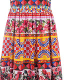 Mambo Print Flared Dress