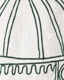 Brocade Botanical Garden Print Dress