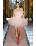 Light Pink Short Tulle Dress
