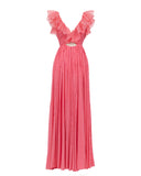 Long Silk Gown