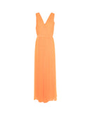 Pleated Maxi Gown