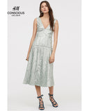 Jacquard-patterned dress