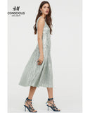 Jacquard-patterned dress
