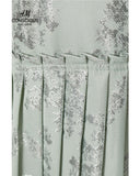 Jacquard-patterned dress