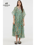 Lyocell-blend Kaftan dress