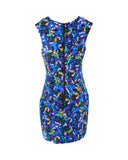 Jewel Print Sheath Dress