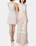 Embellished Bib Gown