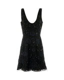 Embellished Chiffon Dress