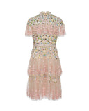 Tiered Anglais Dress