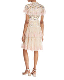 Tiered Anglais Dress