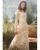 Ava Long-Sleeved Gown
