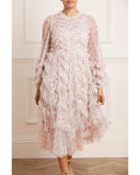 Bijou Rose Long Sleeve Ballerina Dress