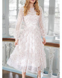 Bijou Rose Long Sleeve Ballerina Dress