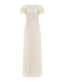 Shirley Ribbon Bodice Ankle Maxi Dress