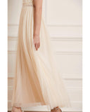 Shirley Ribbon Bodice Ankle Maxi Dress