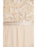 Shirley Ribbon Bodice Ankle Maxi Dress