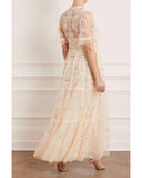 Ditsy Ribbon Gown