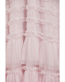 Valentine Ruffle Powder Pink Gown
