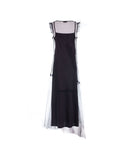 Sheer Tulle Layered Dress