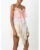 Asymmetric Lace Dress