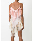 Asymmetric Lace Dress