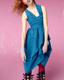 Finella Pleated Midi Dress