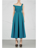 Finella Pleated Midi Dress