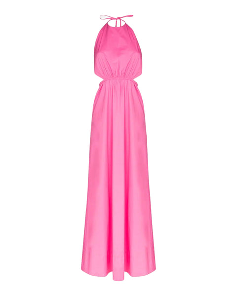 Apfel Halterneck Cutout Maxi Dress