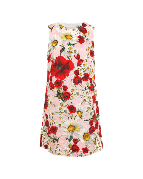 Light Pink Poppy And Daisy Dress