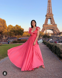 Long Silk Gown
