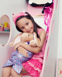 Pink and Fuschia Tiered Party Dress (4 years)