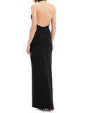 Black Turtleneck Gown