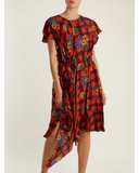 Ora floral-print dress