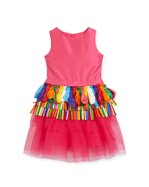 Balloon and Taffeta Dress